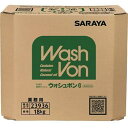 サラヤ(SARAYA)　手洗い用石けん液　ウォシュボンG 　18kg 八角B.I.B. 　23936