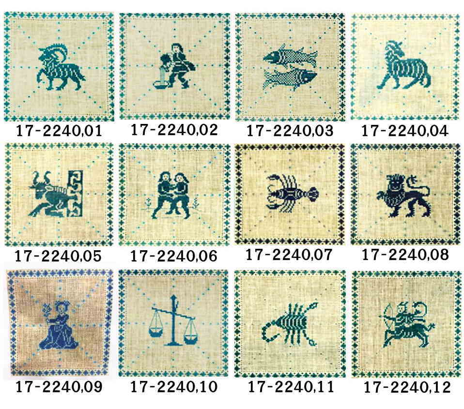 クロスステッチキット 初心者 フレメ 【 星座 】 Haandarbejdets Fremme デンマーク 北欧 刺しゅう 輸入 海外 17-2240,01 1...