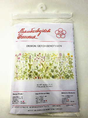 フレメクロスステッチ刺繍キット草原の花輸入Prairieflowersデンマーク北欧上級者30-4654
