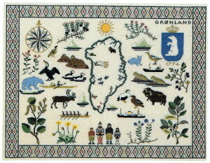 フレメ クロスステッチ刺繍キット 【グリーンランド】デンマーク 北欧 輸入 上級者 30-2307