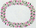フレメ クロスステッチ刺繍キット ヒルガオの花輪のテーブルクロス デンマーク 北欧 上級者 輸入 06-4627