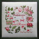 Madame La Fee クロスステッチ手芸ししゅうキット 【バラの情熱】 マダムラフェ 輸入 Lin 上級者 フランス 085