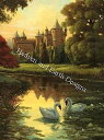 Ruth Sanderson クロスステッチ刺しゅうチャート HAED 図案 【Supersized Swans Max Colors】 Heaven And ...