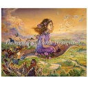 Heaven And Earth Designs クロスステッチ刺繍図案 輸入 HAED 上級者 Josephine Wall 不思議なフライト Mini Alexandras Flight Of Wonder 全面刺し