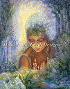 クロスステッチ刺繍図案 Heaven And Earth Designs 輸入 HAED 上級者 Josephine Wall 神々しいタンポポ Dandelion Diva 全面刺し