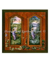 HAED クロスステッチ刺繍図案 Heaven And Earth Designs 輸入 上級者 Josephine Wall 時間の飛行 Flight of ...