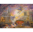 Heaven And Earth Designs クロスステッチ刺繍図案 HAED 輸入 上級者 Josephine Wall 魔法のメリーゴーランド Magical Merry Go Round 全面刺し