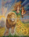 HAED クロスステッチ刺繍図案 Heaven And Earth Designs 輸入 上級者 Josephine Wall 獅子座 Leo 全面刺し