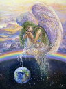 Heaven And Earth Designs クロスステッチ刺繍図案 HAED 輸入 上級者 Josephine Wall 世界を想って泣く Weep for The World 全面刺し