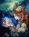 クロスステッチ刺繍図案 Heaven And Earth Designs 輸入 HAED 上級者 Josephine Wall 深淵の御令嬢 Daughter of The Deep 全面刺し