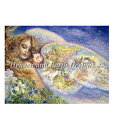 Heaven And Earth Designs クロスステッチ刺繍図案 HAED 輸入 上級者 Josephine Wall 愛の羽翼 Wings of Love 全面刺し