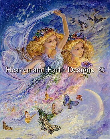 HAED クロスステッチししゅう手芸チャート Heaven And Earth Designs 図案 難しい  Josephine Wall