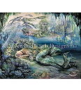 クロスステッチ刺繍図案 Heaven And Earth Designs 輸入 HAED 上級者 Josephine Wall アトランティスの夢 Dreams Of Atlantis 全面刺し