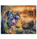 クロスステッチ刺繍図案 HAED Heaven And Earth Designs 輸入 上級者 Josephine Wall 黄昏の天使 Twilight Angel 全面刺し