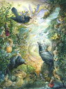 Omar Rayyan クロスステッチ刺しゅうチャート HAED 図案 【Supersized Crystals And Crows Max Colors】 H...