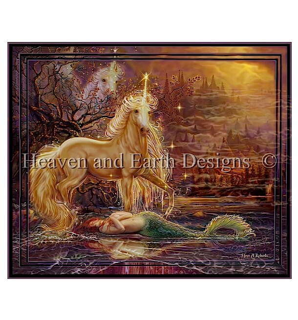 NXXeb`hJ} Heaven And Earth Designs HAED A ㋉ Steve A Roberts jR[Ɛl The Mermaid & Unicorn Sʎh