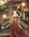 クロスステッチ刺繍図案 Heaven And Earth Designs HAED 輸入 上級者 Howard David Johnson 紅い妖精 The Red Fairy 全面刺し