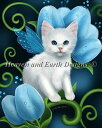 クロスステッチ図案 チャート HAED 手芸 上級者 【アクアマリン・キャット】 Mini Aquamarine Cat