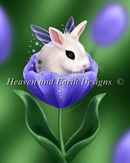 Heaven And Earth Designs クロスステッチ刺繍図案 HAED 輸入 上級者 Melissa Dawn 繊細な春 Mini Fragile Spring 全面刺し
