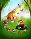Heaven And Earth Designs クロスステッチ刺繍図案 HAED 輸入 上級者 Melissa Dawn 春の牧草地 Spring Meadows 全面刺し