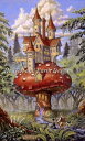 Heaven And Earth Designs クロスステッチ刺繍図案 HAED 輸入 上級者 Randal Spangler マッシュルームのお城 Mush...