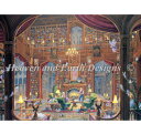 クロスステッチ図案 チャート HAED 手芸 上級者 【人智の聖域】 Supersized Sanctuary of Knowledge