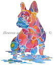 Heaven And Earth Designs クロスステッチ刺繍図案 HAED 輸入 上級者 Jo Lynch フレンチブルドッグ French Bulld...