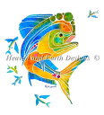 Heaven And Earth Designs クロスステッチ刺繍図案 HAED 輸入 上級者 Jo Lynch シイラ Mahi Mahi