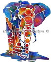 Heaven And Earth Designs クロスステッチ刺繍図案 HAED 輸入 上級者 Jo Lynch エレファント Elephant