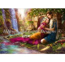ししゅうクロスステッチ図案 HAED 秘密の庭 Heaven And Earth Designs 輸入 Drazenka Kimpel 上級者 Mini Sec...