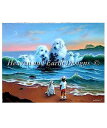 HAED クロスステッチ刺繍図案 Heaven And Earth Designs 輸入 上級者 Jim Warren 犬の仲間 Canine Companio...