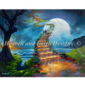 HAED クロスステッチ刺繍図案 Heaven And Earth Designs 輸入 上級者 Jim Warren 一緒に Together 全面刺し