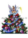 Heaven And Earth Designs HAED クロスステッチ刺繍図案 輸入 上級者 John Patience クリスマスの妖精 The Chri...