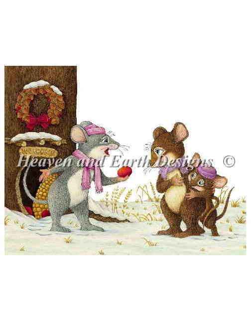 クロスステッチ刺繍図案 Heaven And Earth Designs HAED 輸入 上級者 Tom Allen 寛大 Generousity