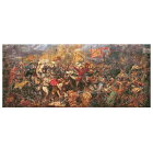 Jan Alojzy Matejko（ヤン・マテイコ） 名画 【グルンヴァルトの戦い-Battle of Grunwald-】 HAED クロスステッチ刺しゅう 図案 Heaven And Earth Designs 輸入 チャート 美術 絵画