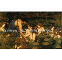 John William Waterhouse WEEBAEEH[^[nEX  NXXeb`hイ`[g HAED } yHylas And The Nymphsz Heaven And Earth Designs