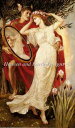 Walter Crane ウォルター・クレイン 名画 クロスステッチ刺しゅうチャート HAED 図案 【LArt Et La Vie】 Heaven And E...