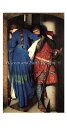 Frederic William Burton（フレデリック・ウィリアム・バートン） 名画 【Supersized Meeting On The Turret Stairs-砲塔階段でのミーティング-】 クロスステッチ図案 チャート HAED 手芸 上級者