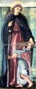 Edward Burne-Jones(エドワード・バーン=ジョーンズ) 名画 【聖ドロシー/Saint Dorothy】 クロスステッチ刺しゅうチャート HAE...