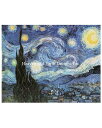 Vincent Van Gough（フィンセント ファン ゴッホ） 名画 【星月夜-Starry Starry Night VV-】 絵画 美術 芸術作品 クロスステッチ刺しゅうチャート HAED Heaven And Earth Designs 図案