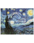 Vincent Van Gough（フィンセント・ファン・ゴッホ） 名画 【星月夜-Starry Starry Night VV-】 絵画 美術 芸術作品 クロスステッチ刺しゅうチャート HAED Heaven And Earth Designs 図案