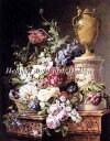 ヘラルド・ファン・スペンドンク Gerard Van Spaendonck 名画 クロスステッチ図案 HAED 上級者 Still Life on Marble...