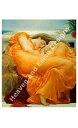 Frederic Leighton（フレデリック・レイトン） 名画 【フレイミング・ジューン-Flaming June-】 HAED クロスステッチ刺しゅう 図案 Heaven And Earth Designs 輸入 チャート 美術 絵画 芸術作品