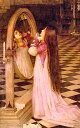 ジョン・ウィリアム・ウォーターハウス John William Waterhouse 名画 Heaven And Earth Designs クロスステッチしし...