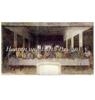 Leonardo da Vinci（レオナルド・ダ・ヴィンチ） 名画 【最後の晩餐-The Last Supper-】 美術 絵画 芸術作品 HAED クロスステッチ刺しゅう 図案 Heaven And Earth Designs 輸入 チャート