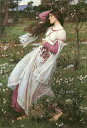 John William Waterhouse（ジョン・ウィリアム・ウォーターハウス） 名画 【Windflowers】 美術 絵画 芸術作品 HAED クロスステッチ刺しゅう 図案 Heaven And Earth Designs 輸入 チャート