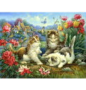 Heaven And Earth Designs クロスステッチ刺繍図案 HAED 輸入 上級者 Oleg Gavrilov 晴天日 Sunny Day 全面刺...