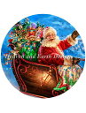 イNXXeb`} HAED T^N[X̖@̃tCg Heaven And Earth Designs A Dona Gelsinger ㋉ Ornament Santas Magical Flight Sʎh