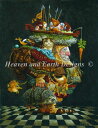 ししゅうクロスステッチチャート HAED 責任者 Heaven And Earth Designs 輸入 James C Christensen 図案 Responsible Man 全面刺し 上級者