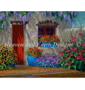 HAED ししゅう図案クロスステッチチャート 藤の影で Heaven And Earth Designs 輸入 Mikki Senkarik 上級者 In Th...